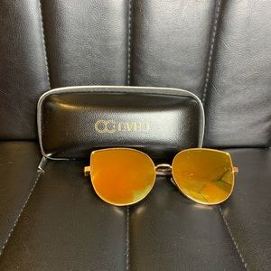 Orange Cat Eye Glasses 😍